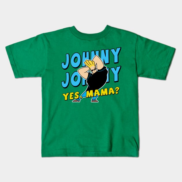 Yes Mama Kids T-Shirt by Son Dela Cruz